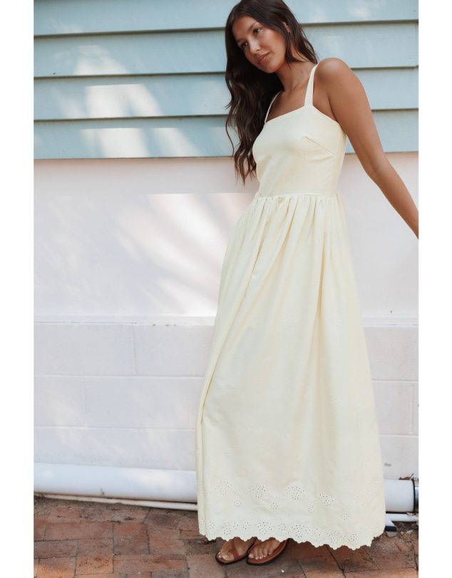 Petal & Pup - Hadyn Maxi Dress - Yellow