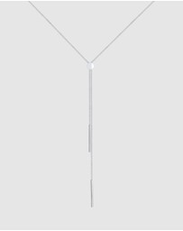 Elli Jewelry - Necklace Y-Look Geo in 925 Sterling Silver