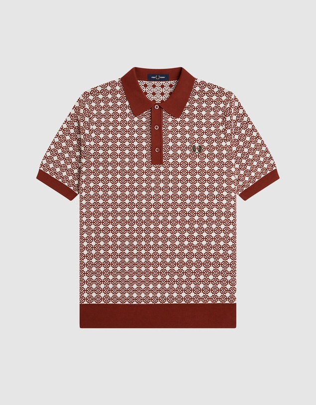 Fred Perry - Floral Jacquard Shirt
