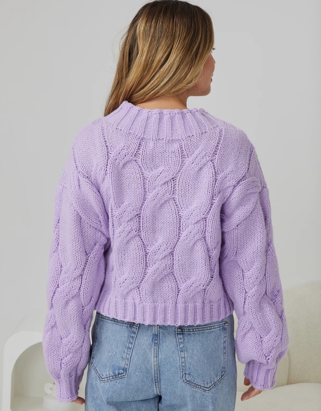 Esther & Co - Hadi Knit - Lilac