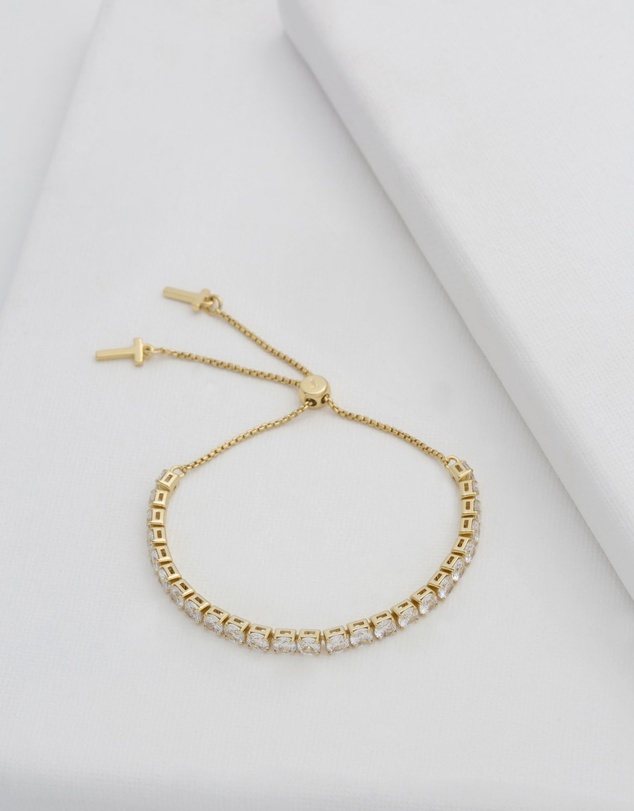 Ted Baker - Melrah Crystal Adjustable Tennis Bracelet