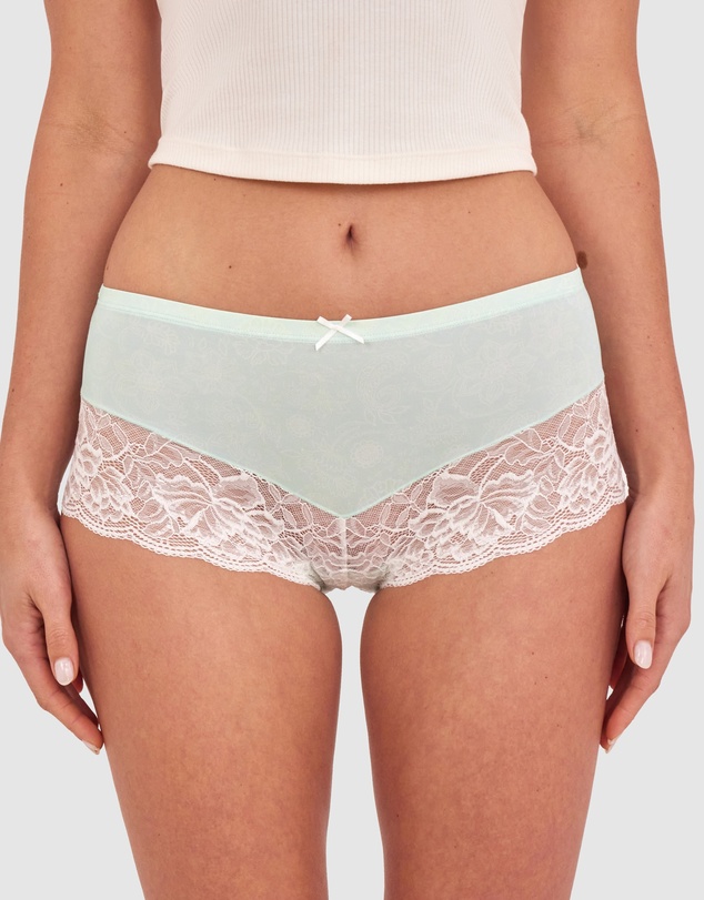 Bras N Things - Faith Full Brief-Print Paisley