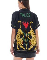 THE TALES - Crouching Tiger Silk Shirt