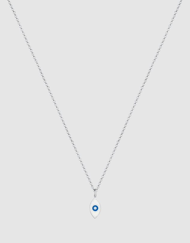 Elli Jewelry - Evil Eye Pendant Necklace in 925 Silver