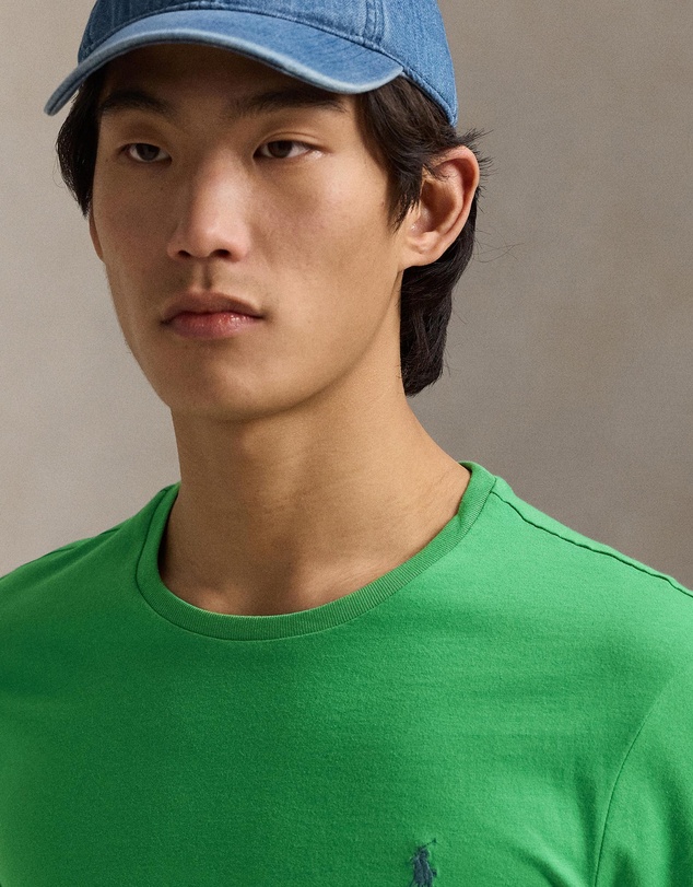 Polo Ralph Lauren - Custom Slim Fit Jersey Crewneck T-Shirt