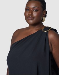 Pink Dusk by Curve Project - Crave Midi Dress