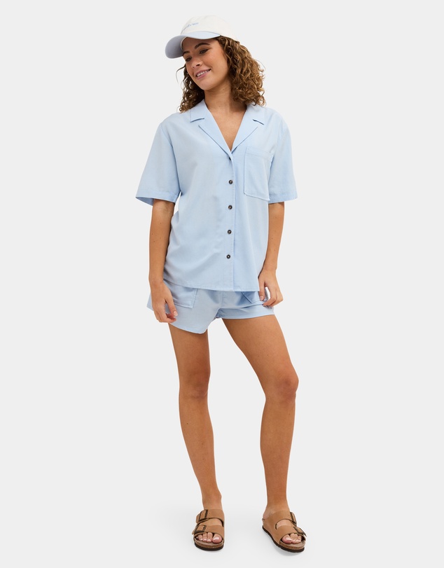 Quiksilver - Womens Serene Short Sleeve Shirt