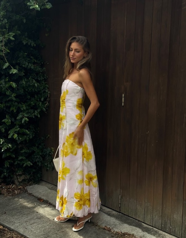 KIVARI - Francine Strapless Maxi Dress