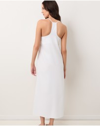 Wanderluxe Sleepwear - The Jasmine Camisole Slip Dress Long