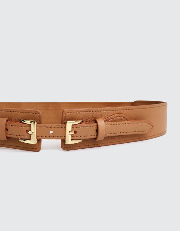 Belle & Bloom - London Fog Leather Waist Belt
