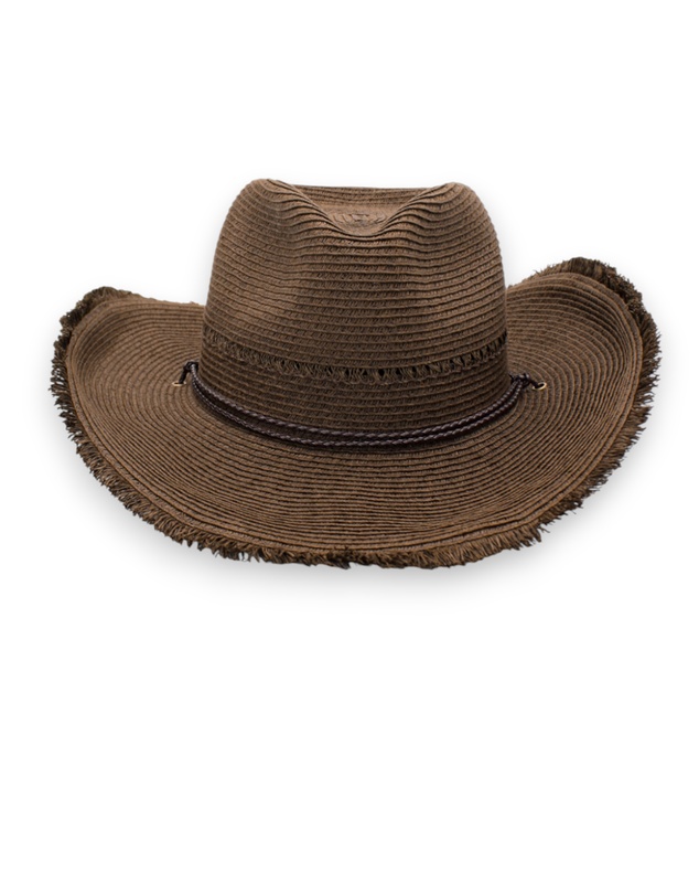 Morgan & Taylor - Ramona Cowboy Fedora in Brown