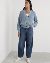 Seasalt - Seasalt Cornwall Blue Gwenver Barrel Leg Jeans
