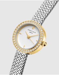 Rosefield - Mini Small Edit Crystal Duotone Watch and Earring Set