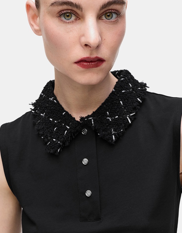 Karl Lagerfeld - Boucle Detail Polo Shirt