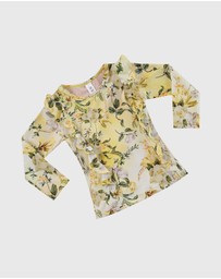 Aqua Blu Kids - Holly Long Sleeve Rash Vest - Babies