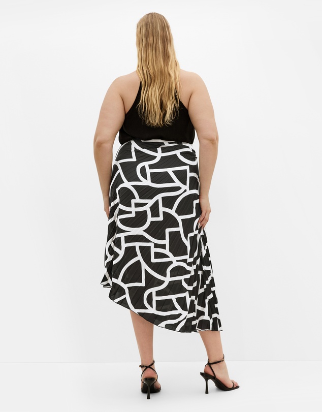 City Chic - Amaya Print Skirt