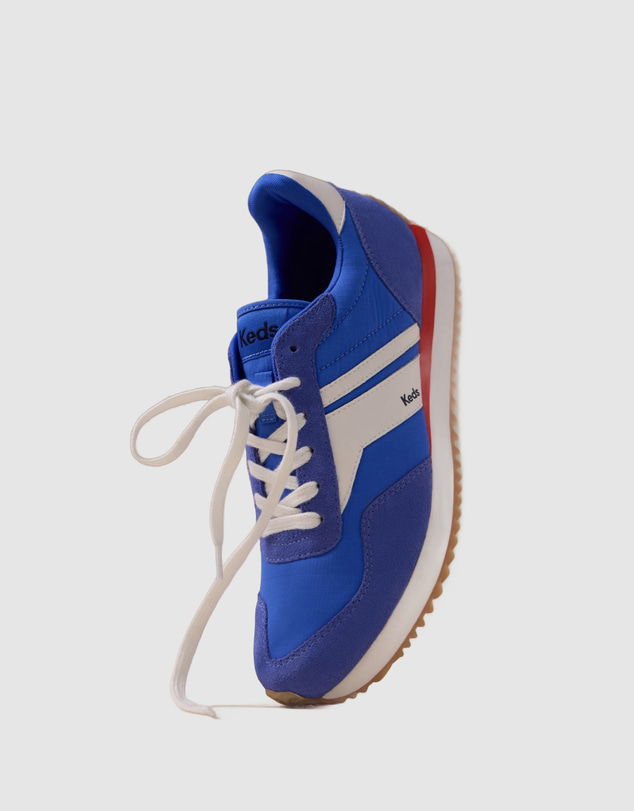Keds - Rena Nylon/Suede Blue/White/Red