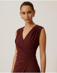 Tussah - Kate Draped Midi Dress