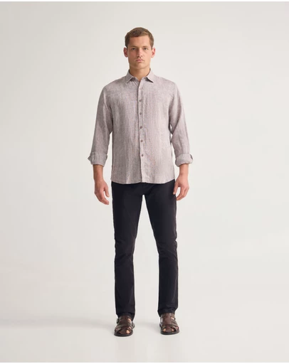 Oxford - Cooper Ls European Linen Shirt