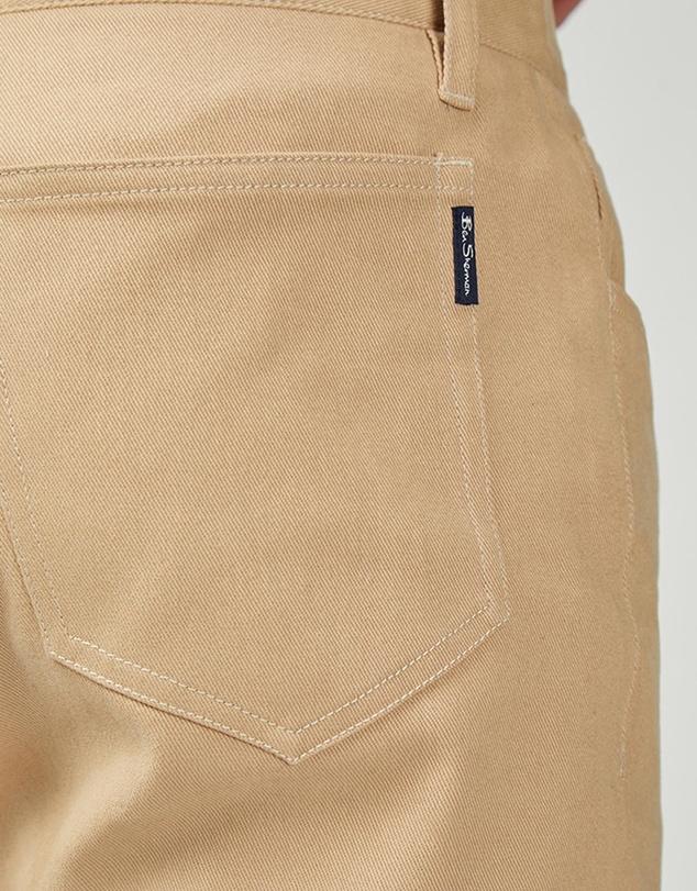 Ben Sherman - 5 Pocket Twill Trousers