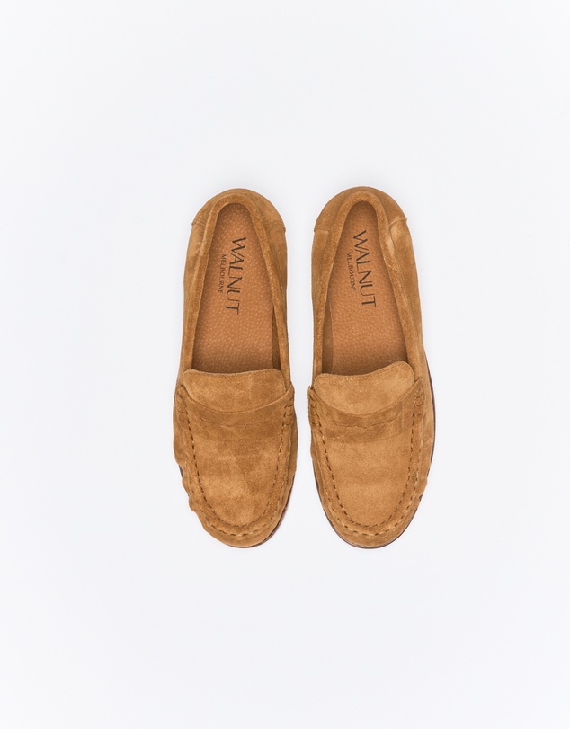 Walnut Melbourne - Hawk Leather Loafer