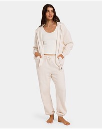 Billabong - Womens Wave Essentials Zip Pullover Hoodie