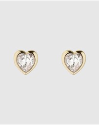 Ted Baker - HAN: Crystal Heart Stud Earrings
