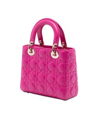 Pre-Loved by Azura Reborn - Pre-Loved Small Lambskin Cannage My ABCDior Lady Dior