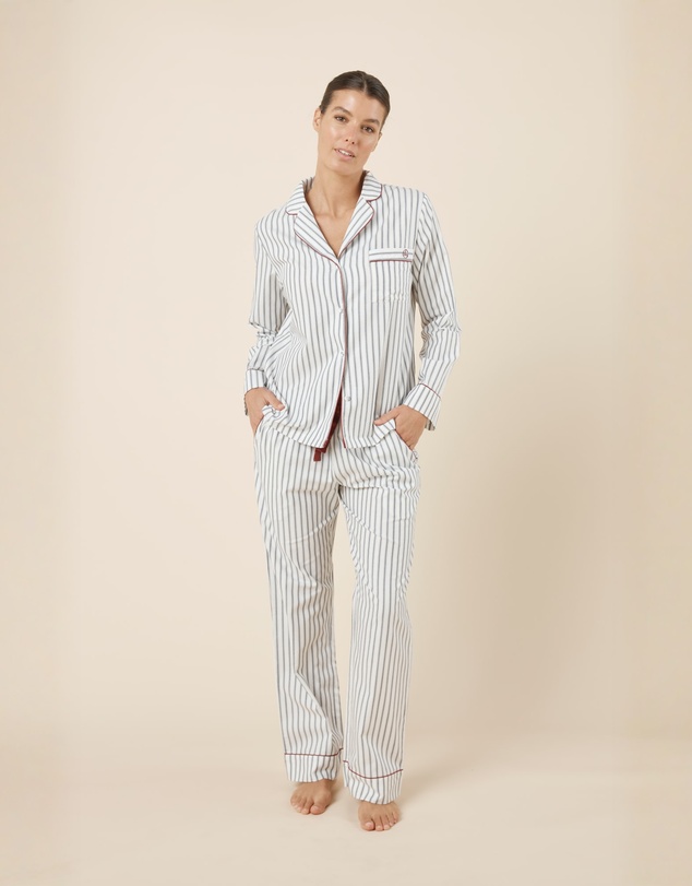 Gingerlilly - Octavia Cotton Stripe PJ set