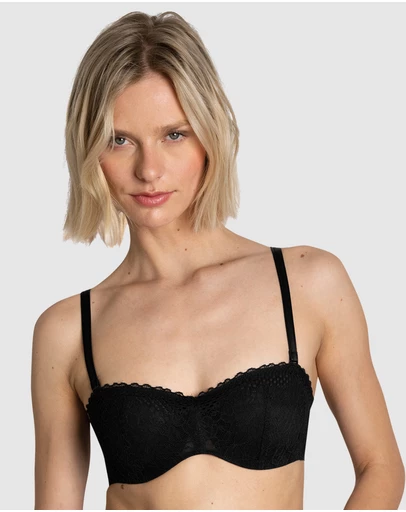 Passionata - Pila Wired Lace Bandeau Convertible-to-Strapless Bra