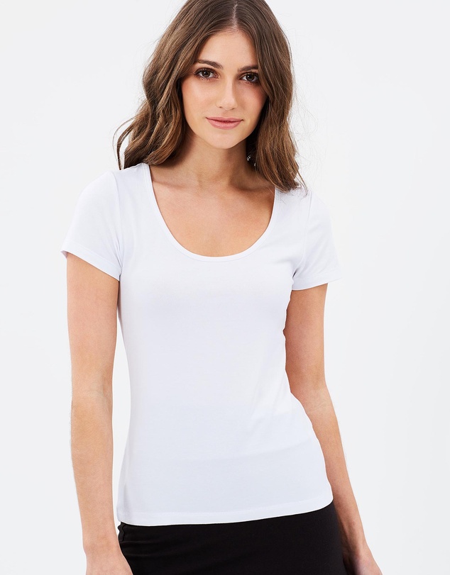 Bamboo Body - Bamboo Essential Scoop Tee