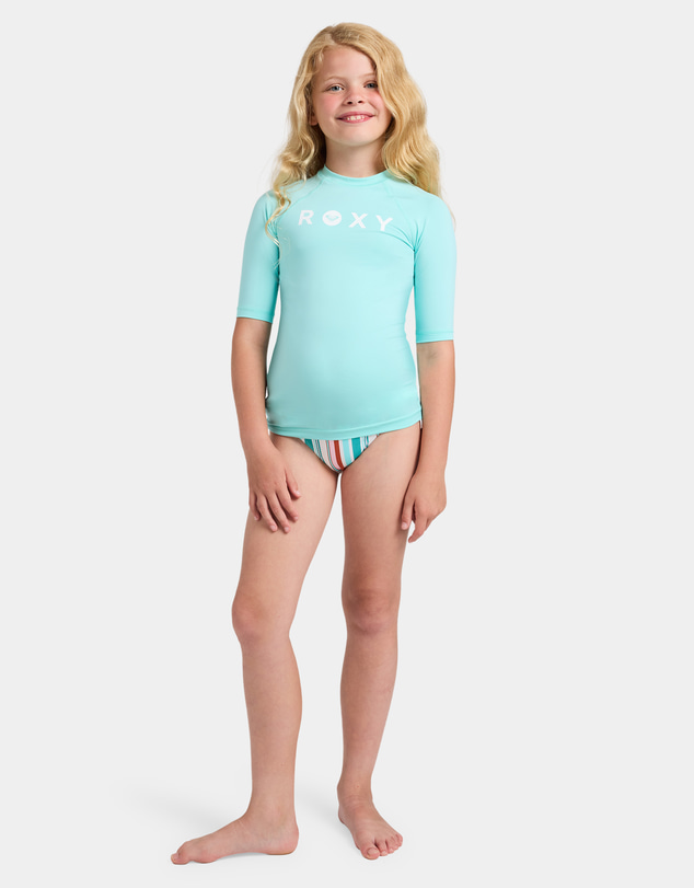 Roxy - Girls 8 to 16 Essential UPF 50 Short Sleeve Rashguard