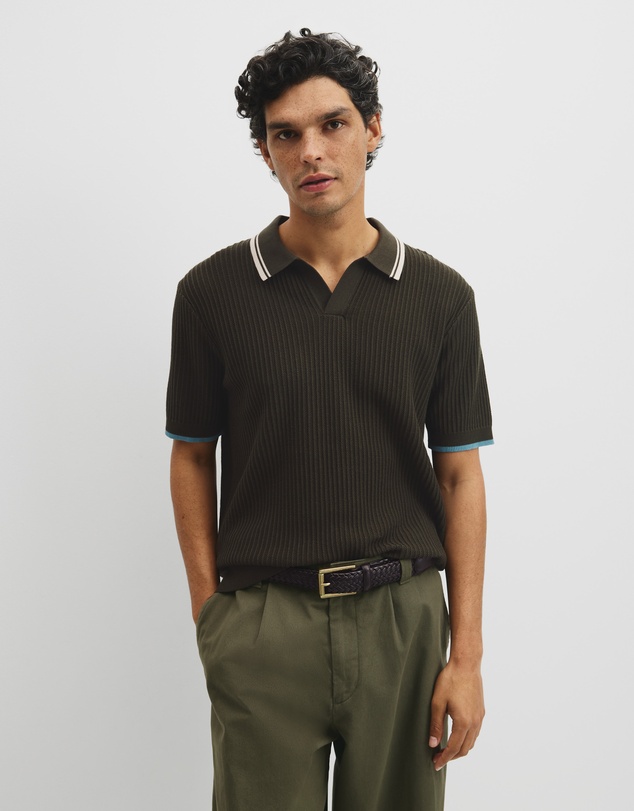 Country Road - Australian Good Earth Cotton Tapered Trophy Polo