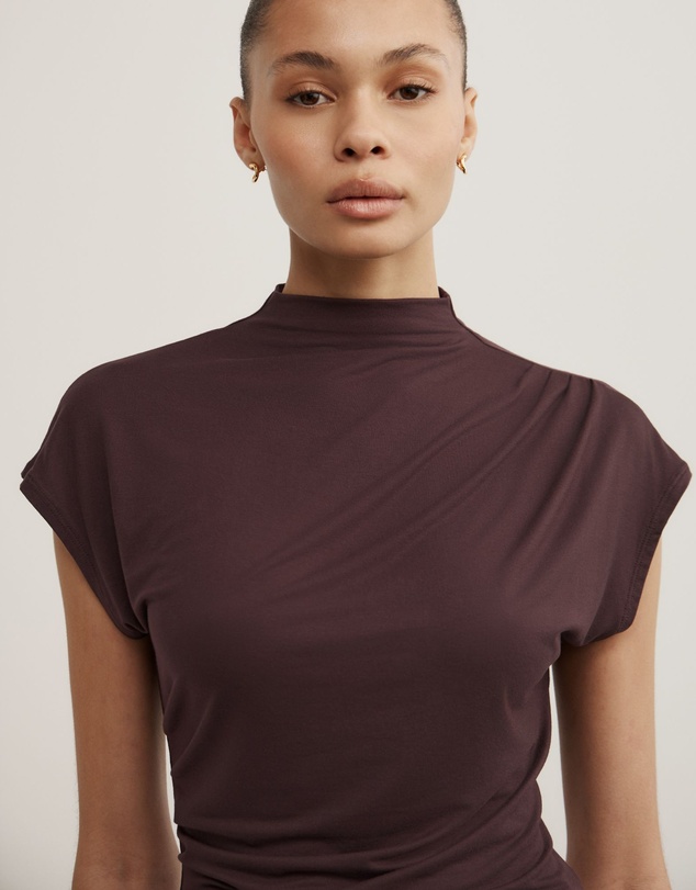 Witchery - Draped High Neck Top