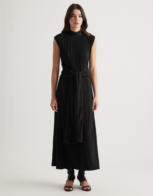Decjuba - Taylor Tie Waist Maxi Dress