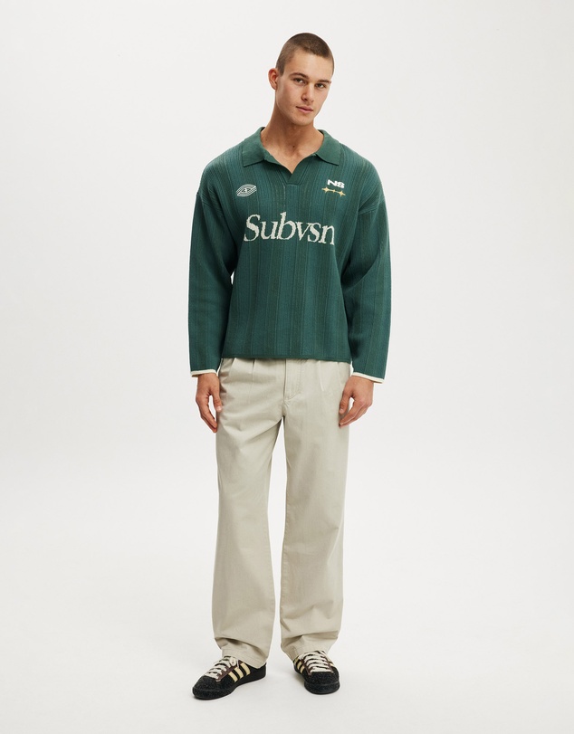 Cotton On - Baggy Pleated Pant