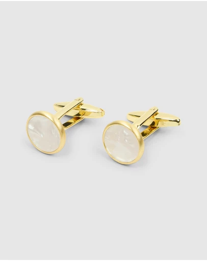 yd. - Mother Of Pearl Cufflinks