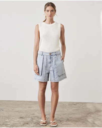 Esmaee - Riptide Denim Short