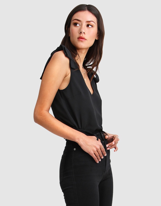 Belle & Bloom - Feel For You V-Neck Top