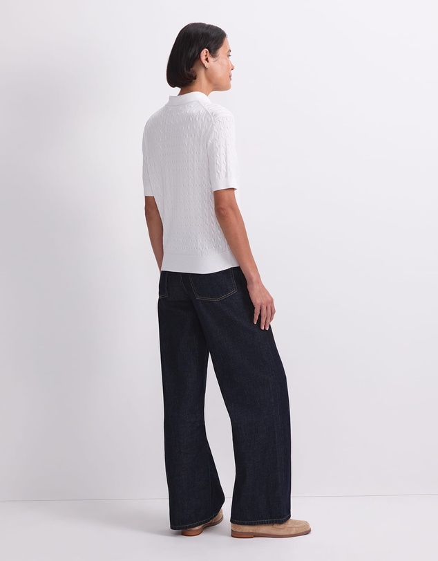 Sportscraft - Chiffon Cotton Cable Polo