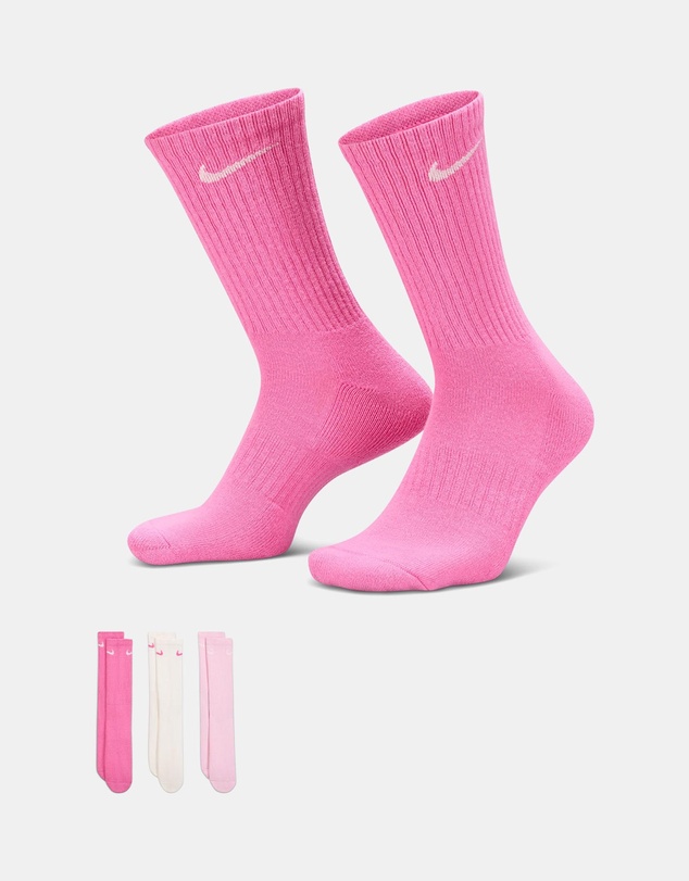 Nike - 3-Pack Everyday Cushion Crew Socks