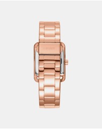 DKNY - Iconic City Maxi Rose Gold Stainless Steel 29x37mm Watch