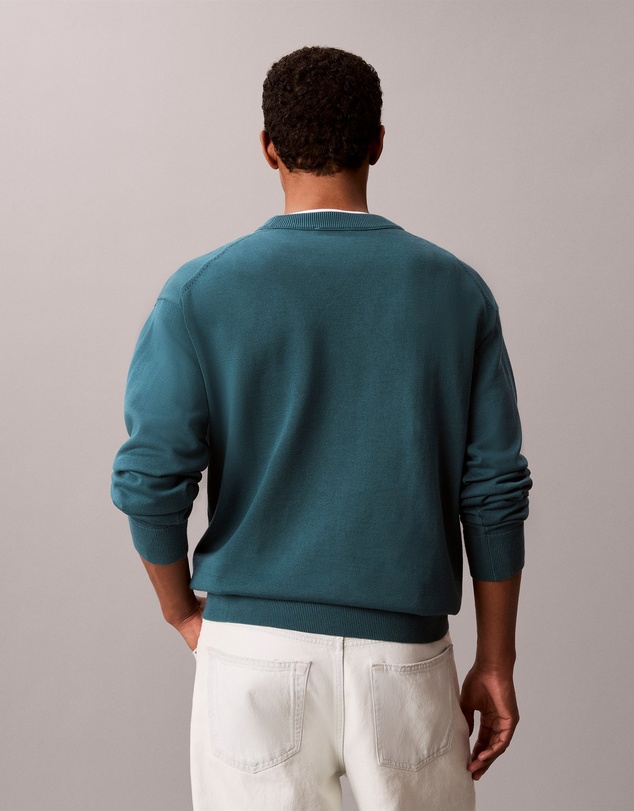 Calvin Klein Jeans - Relaxed Cotton Monogram Jumper