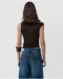 St. Agni - Fine Jersey Asymm Top