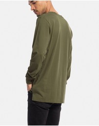 Stock & Co. - Stock & Co Anchor Embroidery Long Sleeve Tee