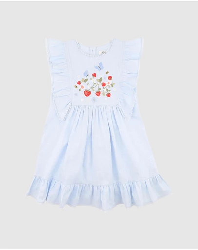 Bebe by Minihaha - Poppy Emb. Yoke Dress - Kids