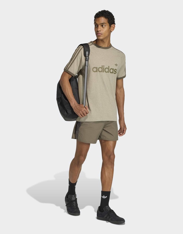 adidas Originals - 3-Stripes Slim Ringer T-Shirt Mens