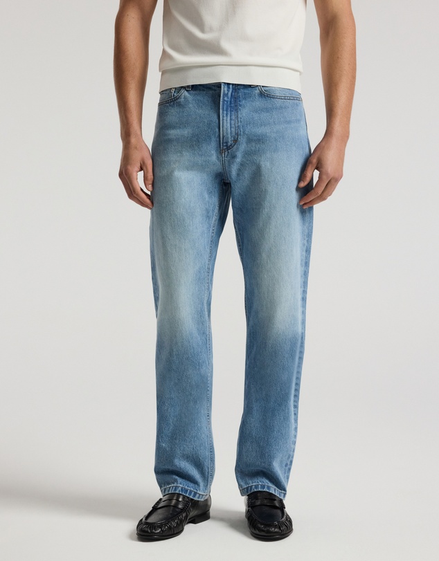 Calibre - Straight Fit Bleached Jeans Light Blue