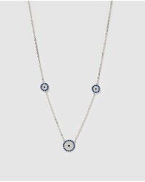 Izoa - Dahota Eye Pendant Necklace