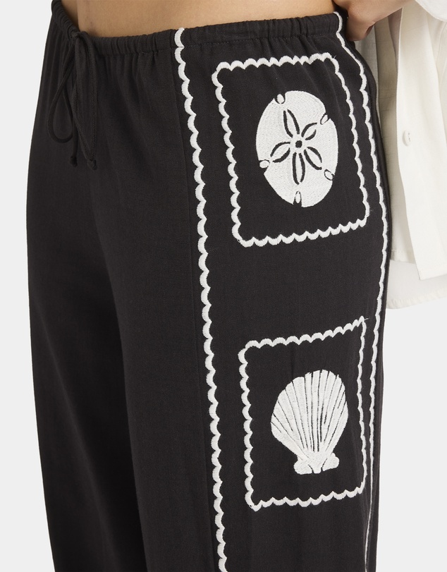 Billabong - Womens Sea Side Dreamer Elastic Waist Pants
